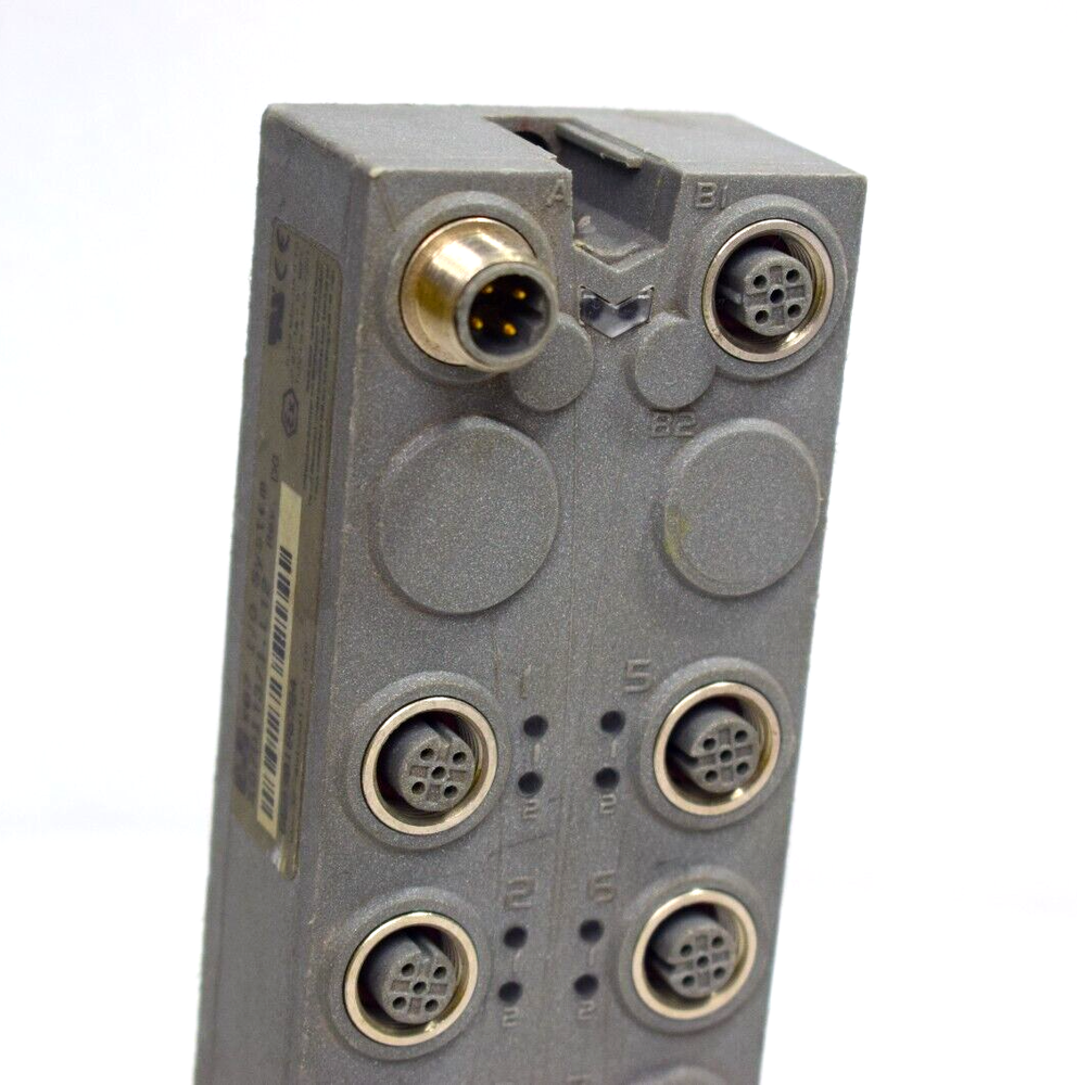 B&R X67DI1371L12 Digital Input Module with multiple ports, gray color, industrial automation part
