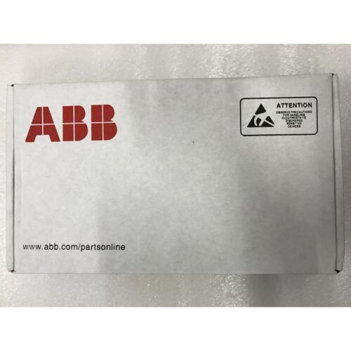 ABB FS450R12KE3/AGDR-61C IGBT Module box. Industrial automation part packaging, with www.abb.com/partsonline. Warning label.