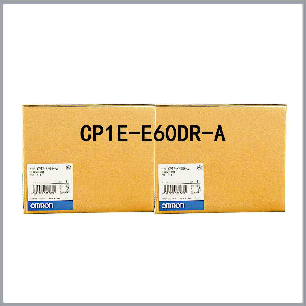 OMRON CP1E-E60DR-A PLC Module Controller Unit in box. New condition, fast shipping.
