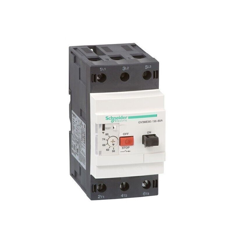 New Schneider GV3-ME80 Motor Circuit Breaker 56-80A GV3ME80 Free Shipping