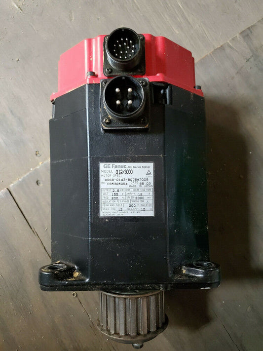 FANUC A06B-0143-B075#7008 AC Servo Motor, industrial automation part