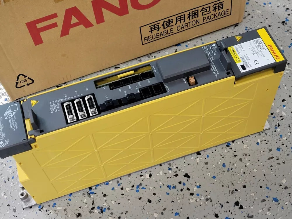 FANUC Servo Amplifier A06B-6134-H202#A New - Yellow and Gray Servo Drive