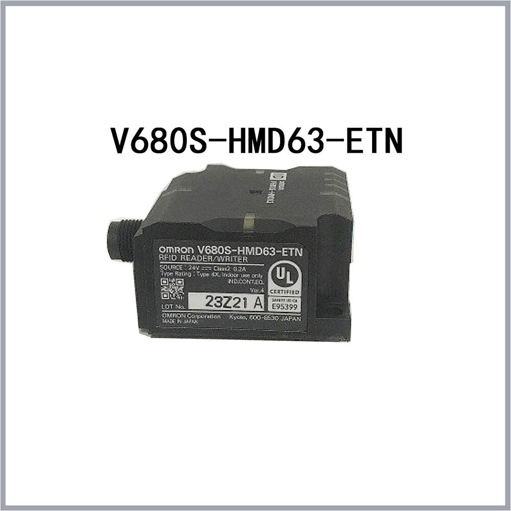 Omron V680S-HMD63-ETN RFID Reader/Writer PLC Module, new, sealed in box, industrial automation part