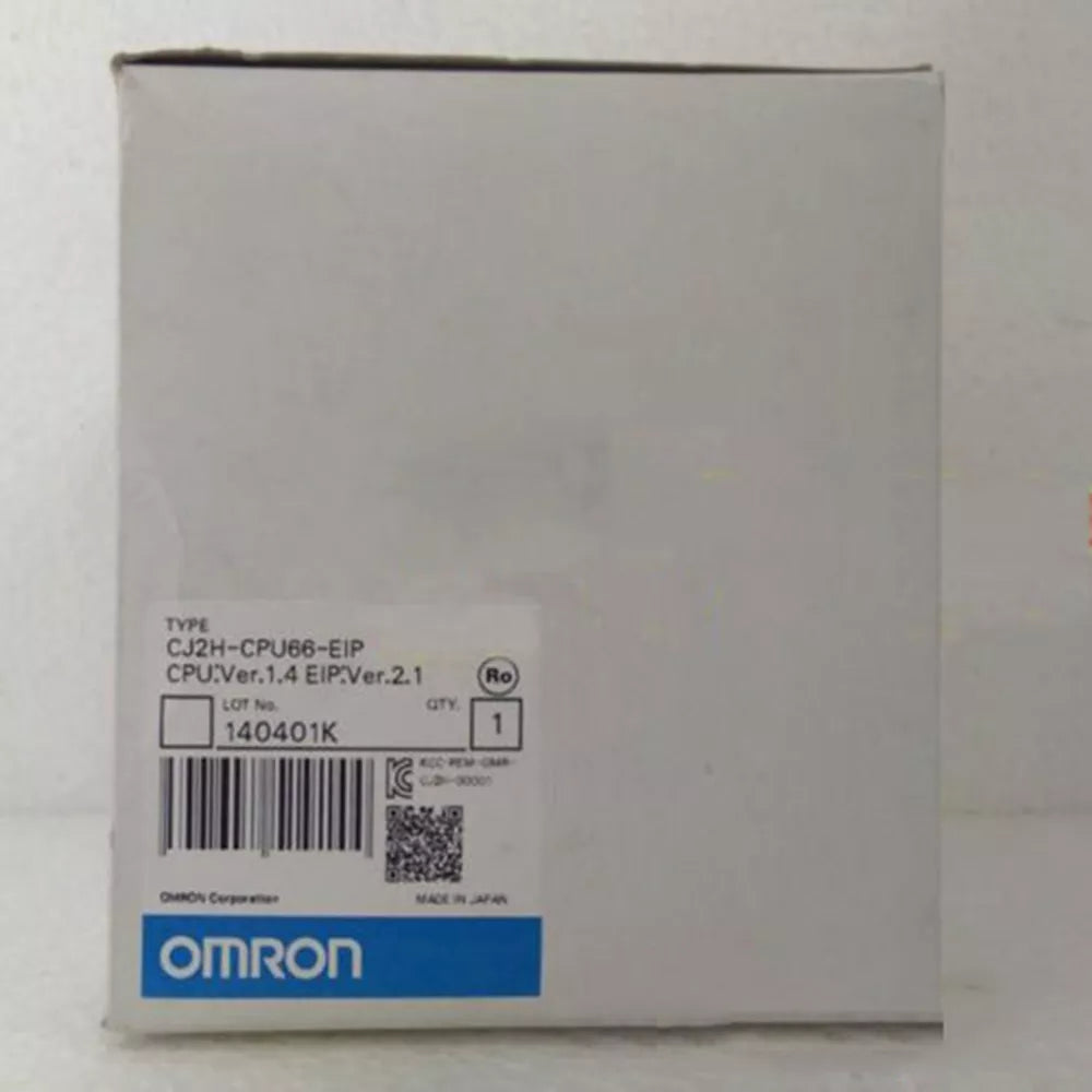 OMRON CJ2H-CPU66-EIP PLC Module in box, new condition, Made in Japan, part number CJ2HCPU66EIP