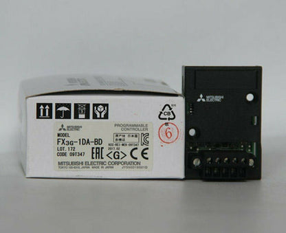 Mitsubishi FX3G-1DA-BD PLC Module, New in Box, Programmable Controller