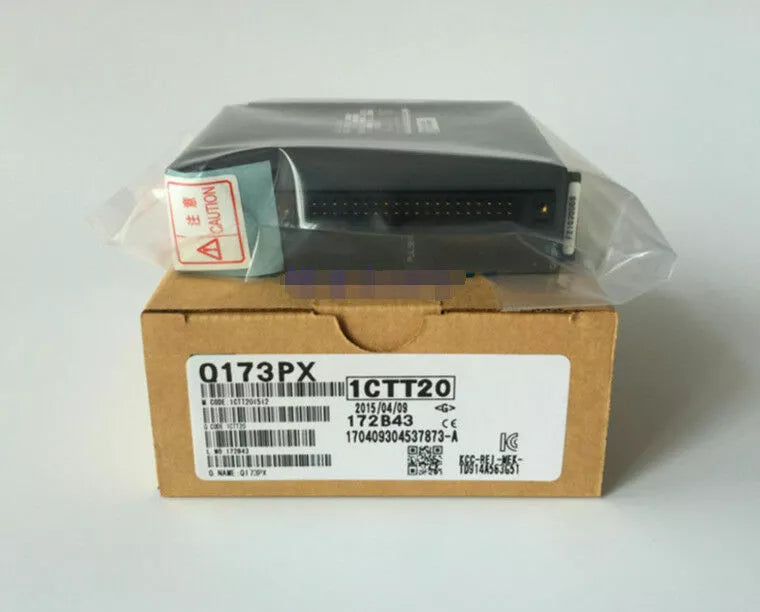 Mitsubishi Q173PX CPU Module in box. PLC Industrial Automation part. Expedited Shipping