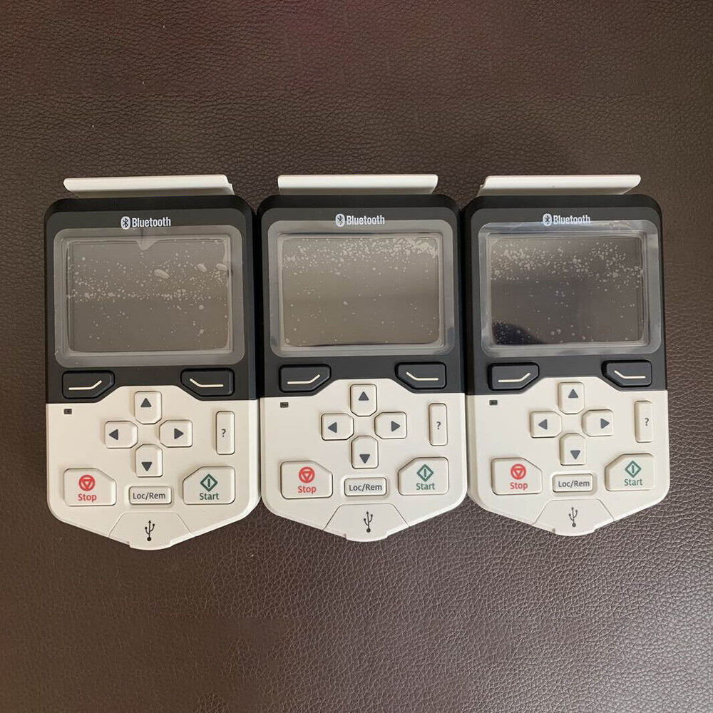 ABB ACS-AP-W HMI control panels, three units, Bluetooth interface, with button controls