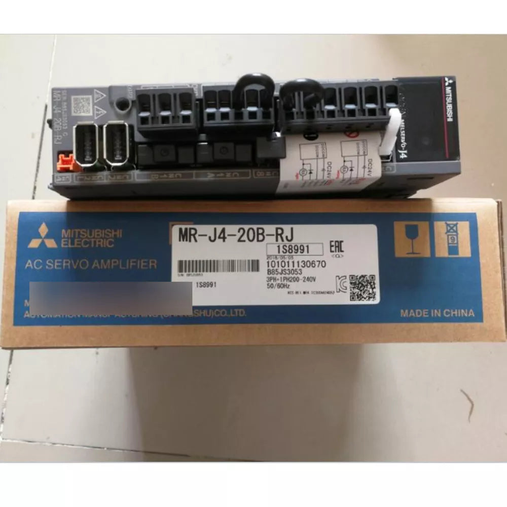 Mitsubishi MR-J4-20B-RJ Servo Drive, AC Servo Amplifier in box, fast shipping, 158991, Made in China