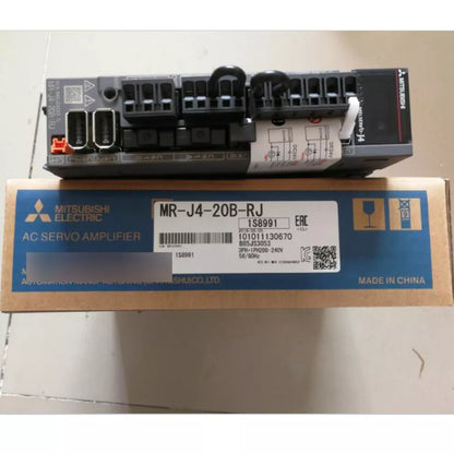 Mitsubishi MR-J4-20B-RJ Servo Drive, AC Servo Amplifier in box, fast shipping, 158991, Made in China
