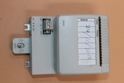 ABB SB822 PLC module with date 24/11/2018, industrial automation part