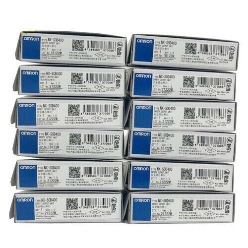 Omron NX-SOD400 Safety Output Units in Boxes, Industrial Automation Components