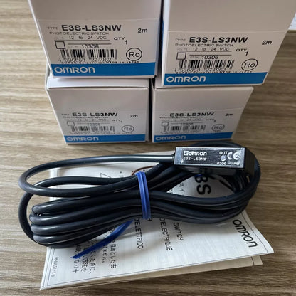 OMRON E3S-LS3NW Photoelectric Switch, industrial automation sensor, new in box