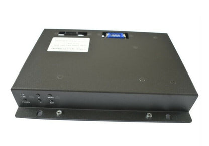 FANUC A61L-0001-0095 industrial display panel, black with interface ports and LED indicators.