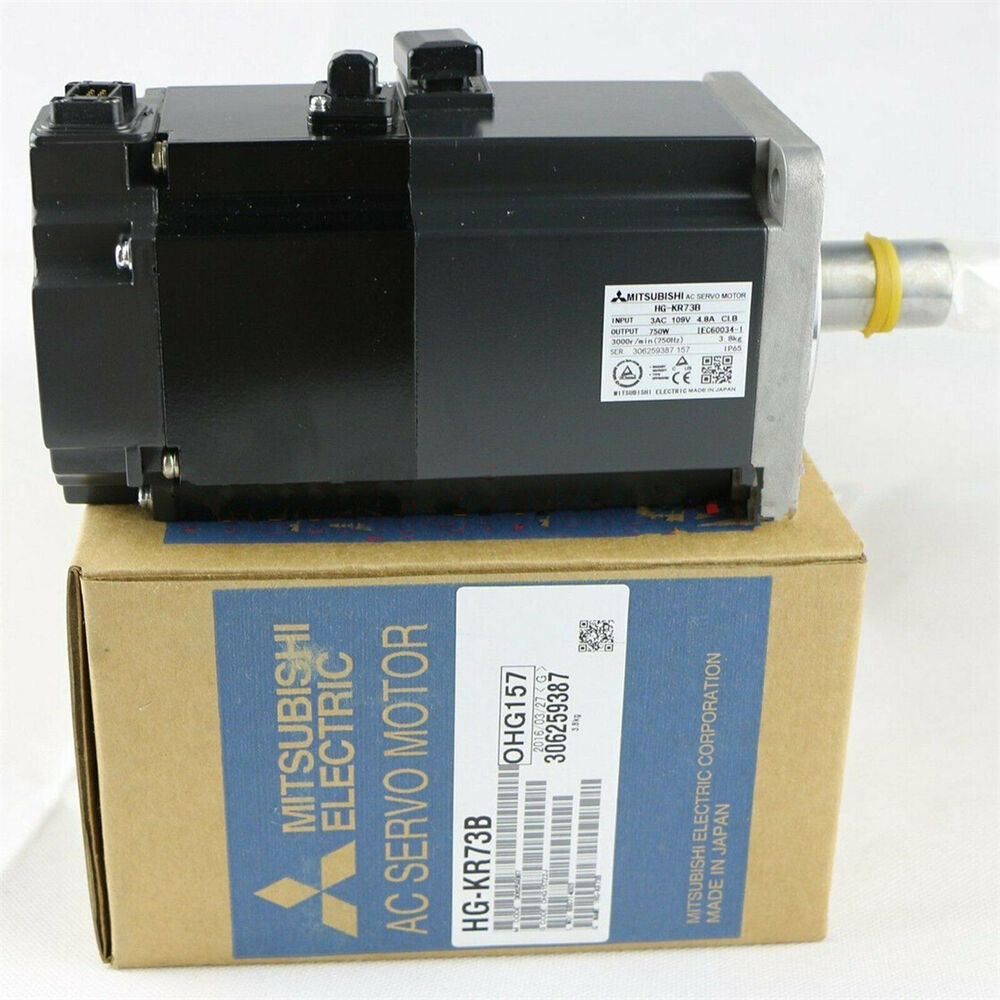 Mitsubishi HG-KR73B AC Servo Motor in Box - New, Fast Shipping