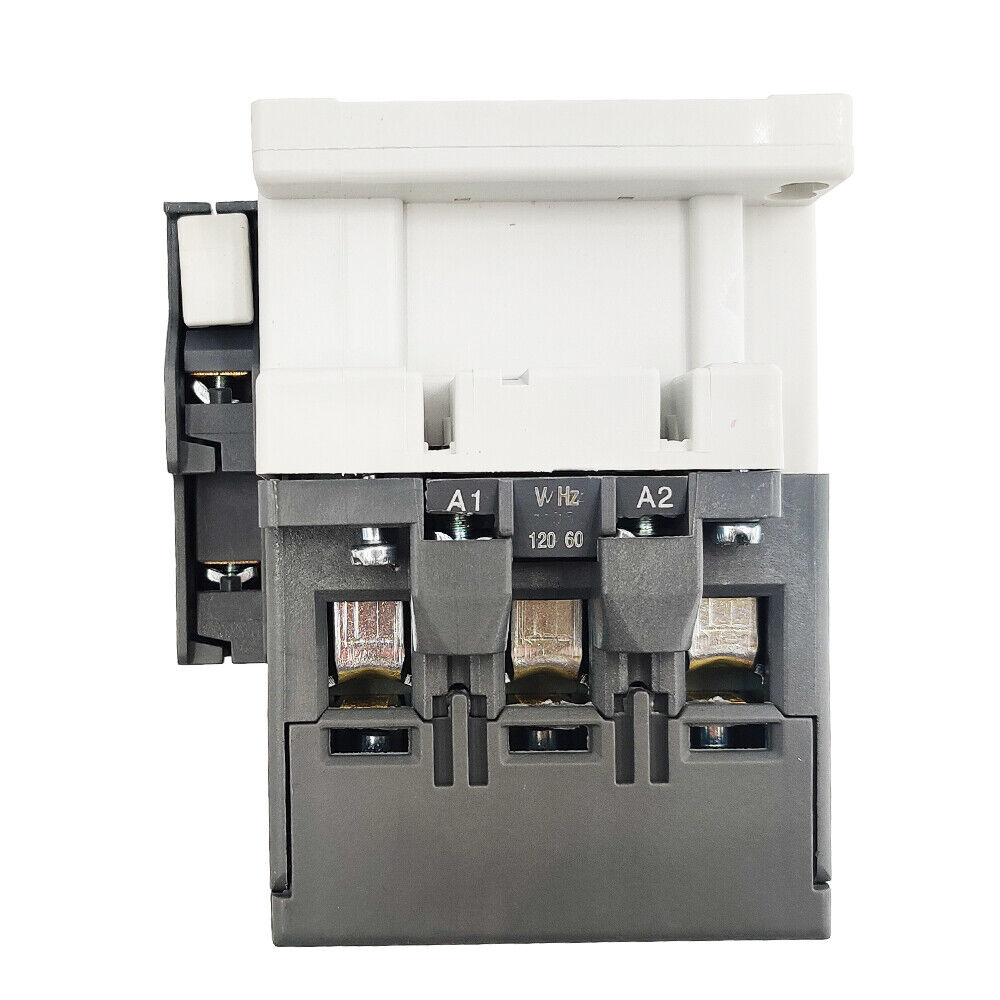 ABB A50-30-11-84 Replacement Contactor, 120VAC Coil, gray and white color, featuring A1, A2, and W Hz markings