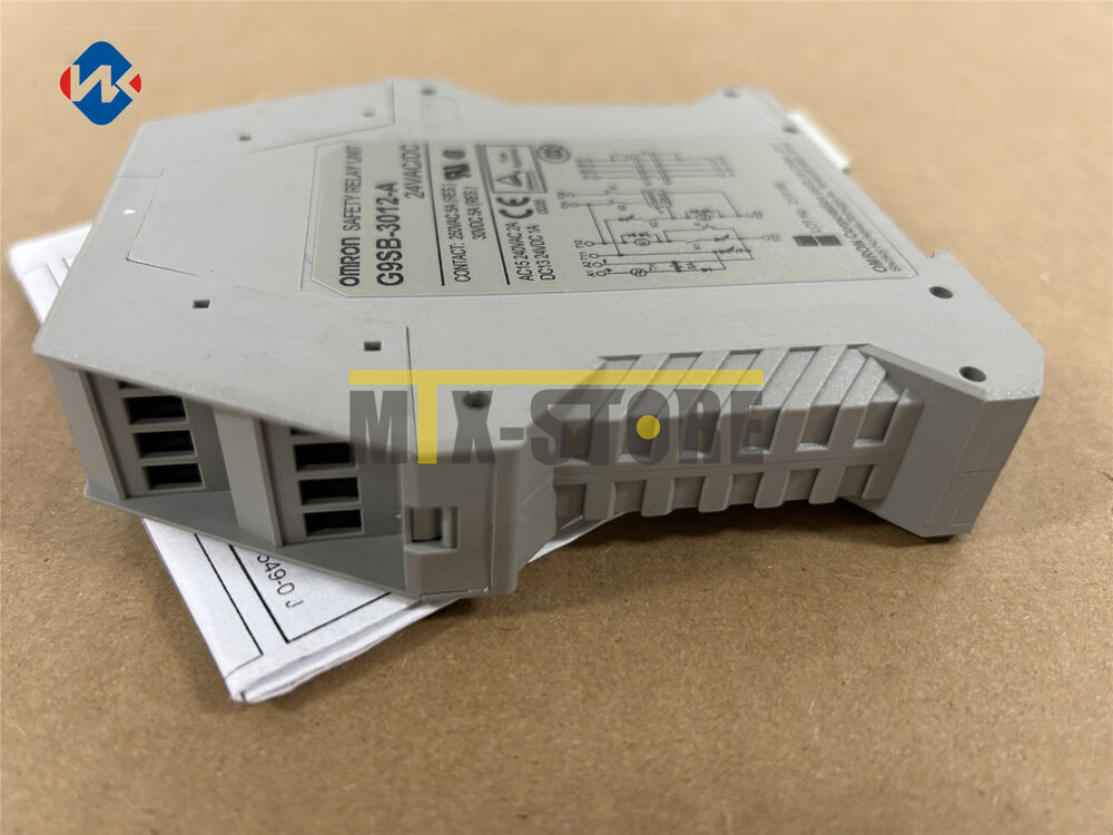 Omron G9SB-3012-A Safety Relay Unit, 24VAC/DC, product shot, controller.