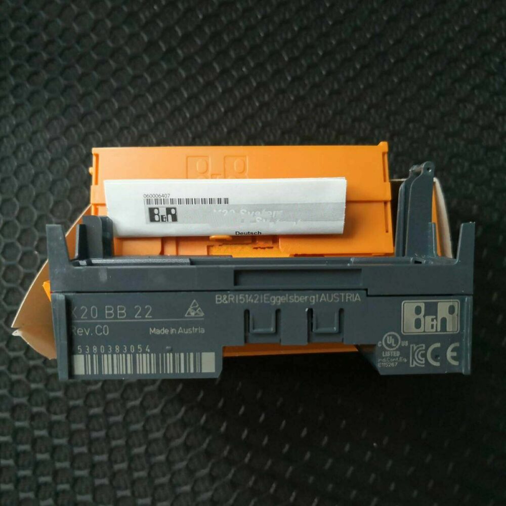 B&R X20 BB 22 PLC Module with Made in Austria Label, New in Box
