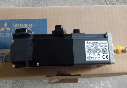 Mitsubishi HG-KR13B AC Servo Motor. Industrial automation component in box. Free shipping.