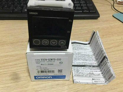 New Omron E5CN-Q2MTD-500 Temperature Controller in box. 24V AC/DC multi-range.