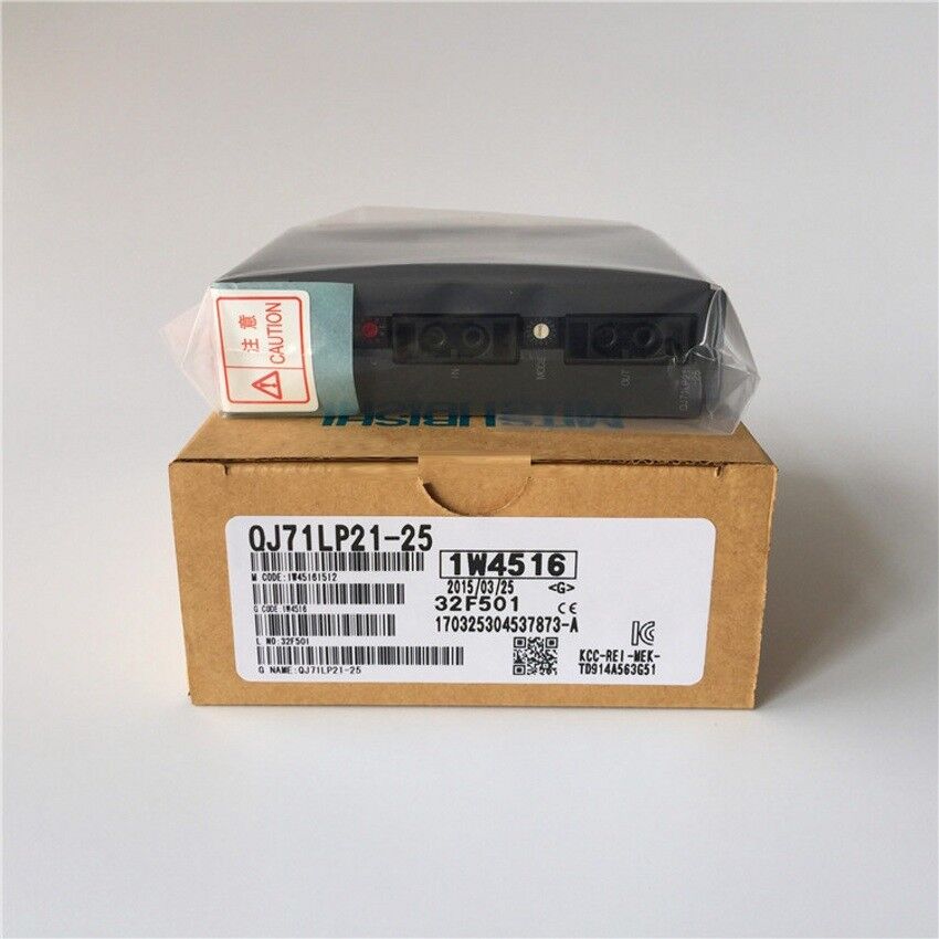 Mitsubishi QJ71LP21-25 PLC Module in box, new condition. Fast shipping, industrial automation part.