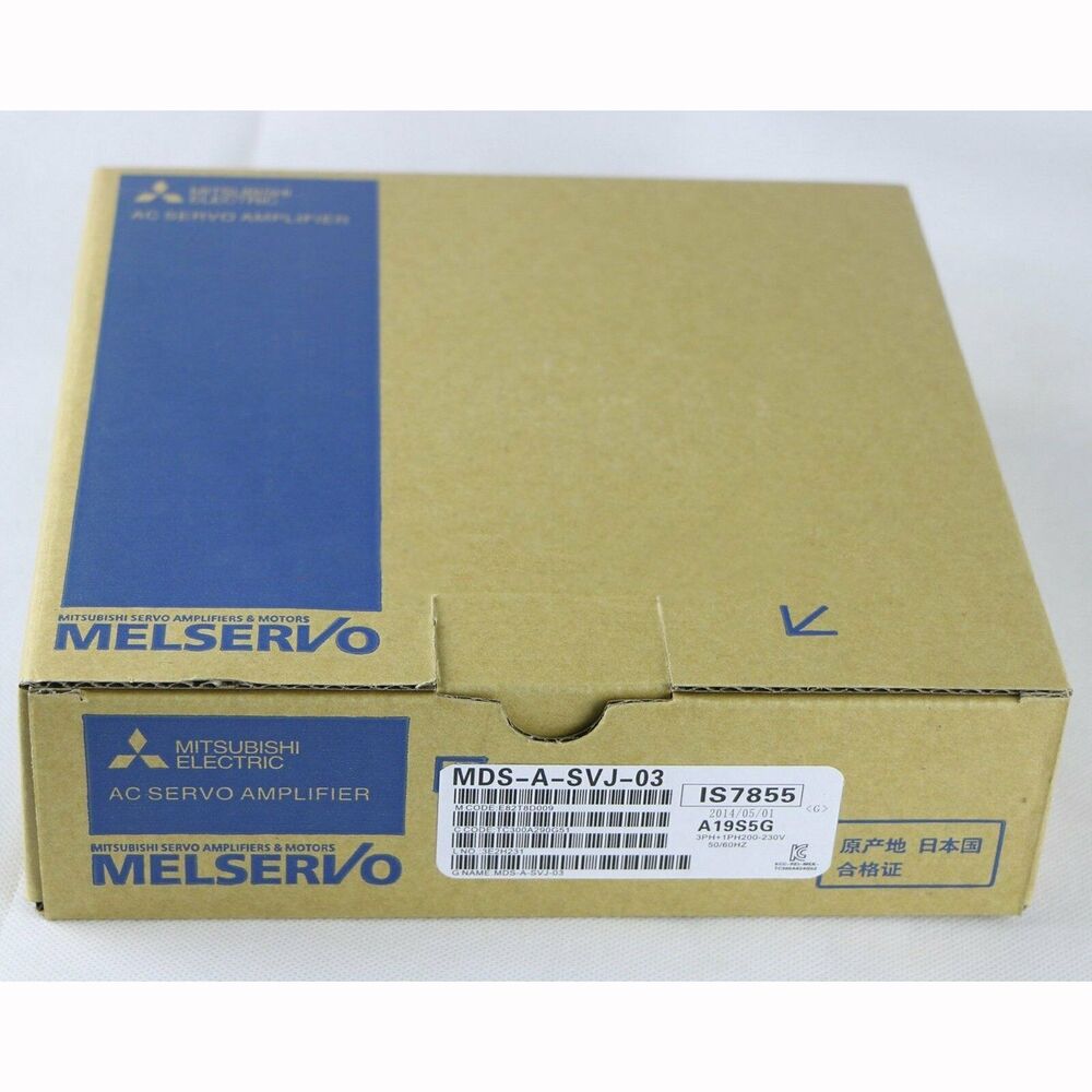 Mitsubishi MDS-A-SVJ-03 AC Servo Amplifier in original packaging, fast shipping.