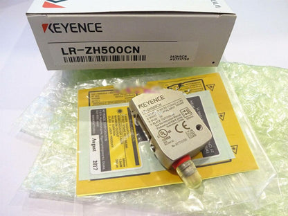 Keyence LR-ZH500CN Laser Sensor with packaging, industrial automation part, new condition.