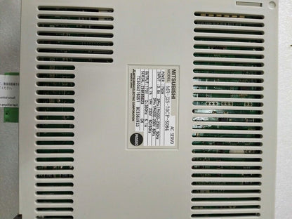 Mitsubishi MR-J2S-70CP-S084 AC Servo Drive, white case with ventilation, industrial automation component.