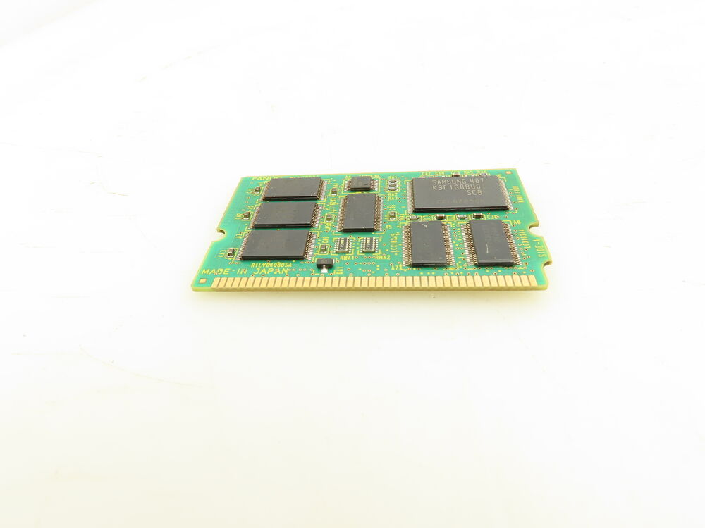 FANUC A20B-3900-0288/02A 64 MEG / 3 MEG SRAM PLC Module. Green circuit board, Made in Japan.