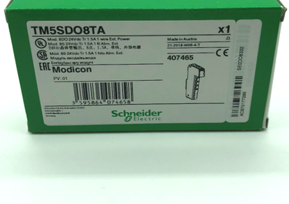 Schneider Electric TM5SDO8TA PLC Module in box, industrial automation part, fast delivery