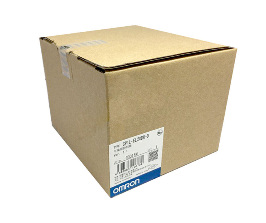 Omron CP1L-EL20DR-D PLC module in box. New In Box. Industrial automation parts.