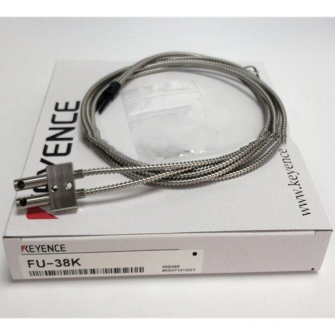 Keyence FU-38K fiber optic sensor, new in box. Industrial automation part.