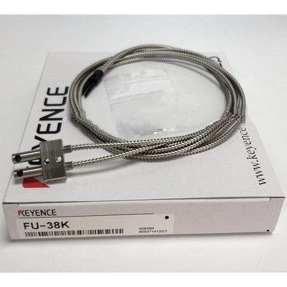 Keyence FU-38K fiber optic sensor, new in box. Industrial automation part.