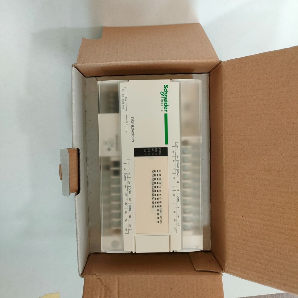 Schneider Electric TM218LDA24DRN Cont M218 24 I/O 220VAC Modicon New in Box