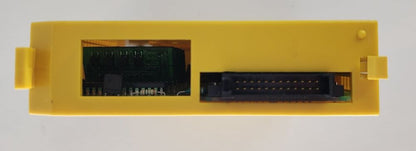 FANUC A03B-0807-C105 I/O Interface Module, yellow PLC module with connector, industrial automation part