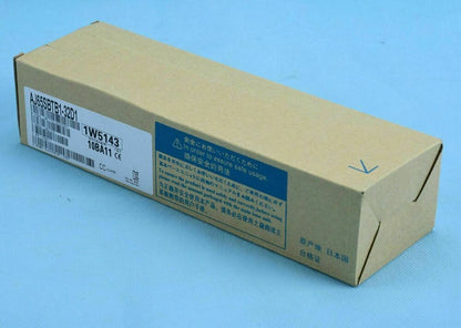 Mitsubishi AJ65SBTB1-32D1 PLC new in box with safety instructions and certification.