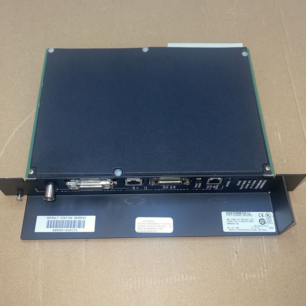 PLC | FANUC | IC697CMM742 IC697CMM742-LL Series Ethernet Interface Module