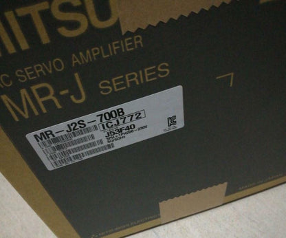 Mitsubishi MR-J2S-700B Servo Amplifier Box, Industrial Automation Part, New In Box