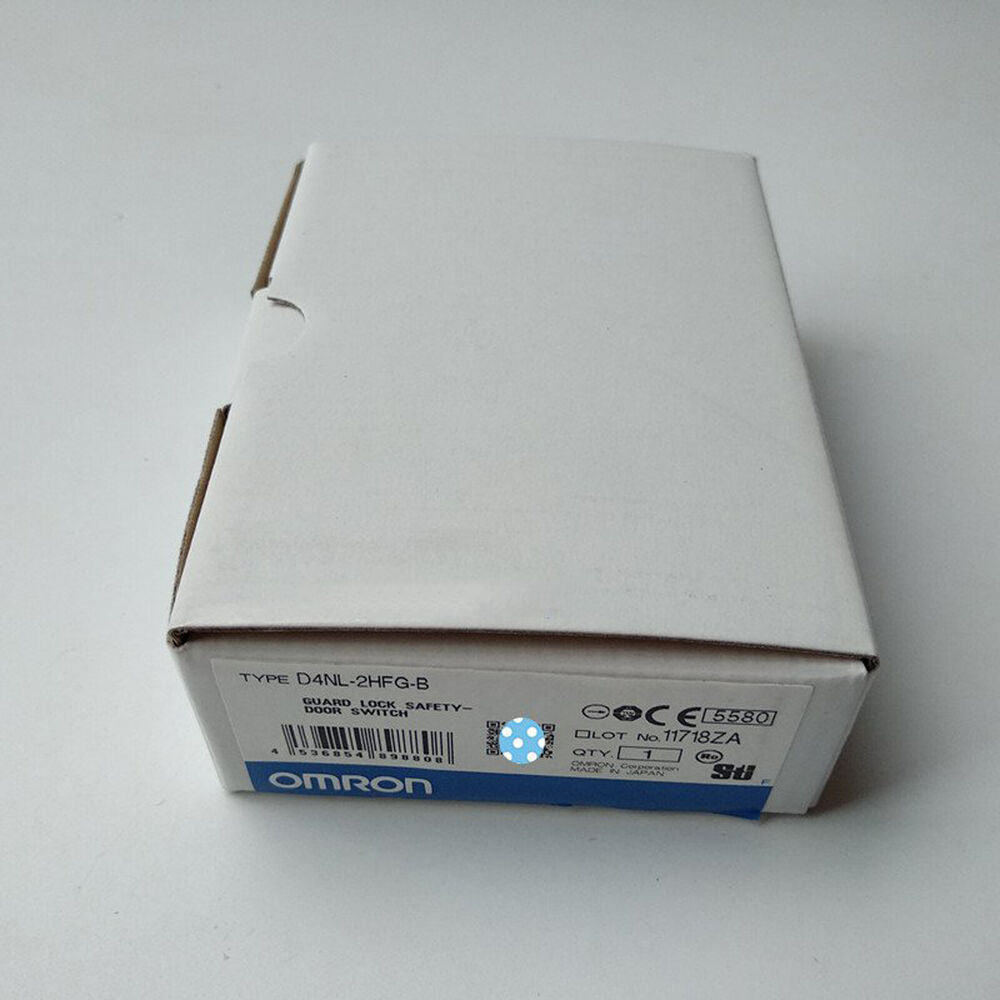 OMRON D4NL-2HFG-B safety door switch in box, industrial automation sensor