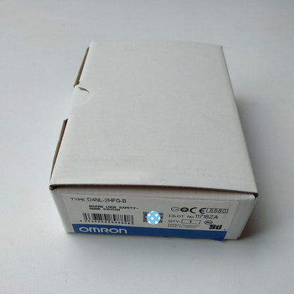 OMRON D4NL-2HFG-B safety door switch in box, industrial automation sensor