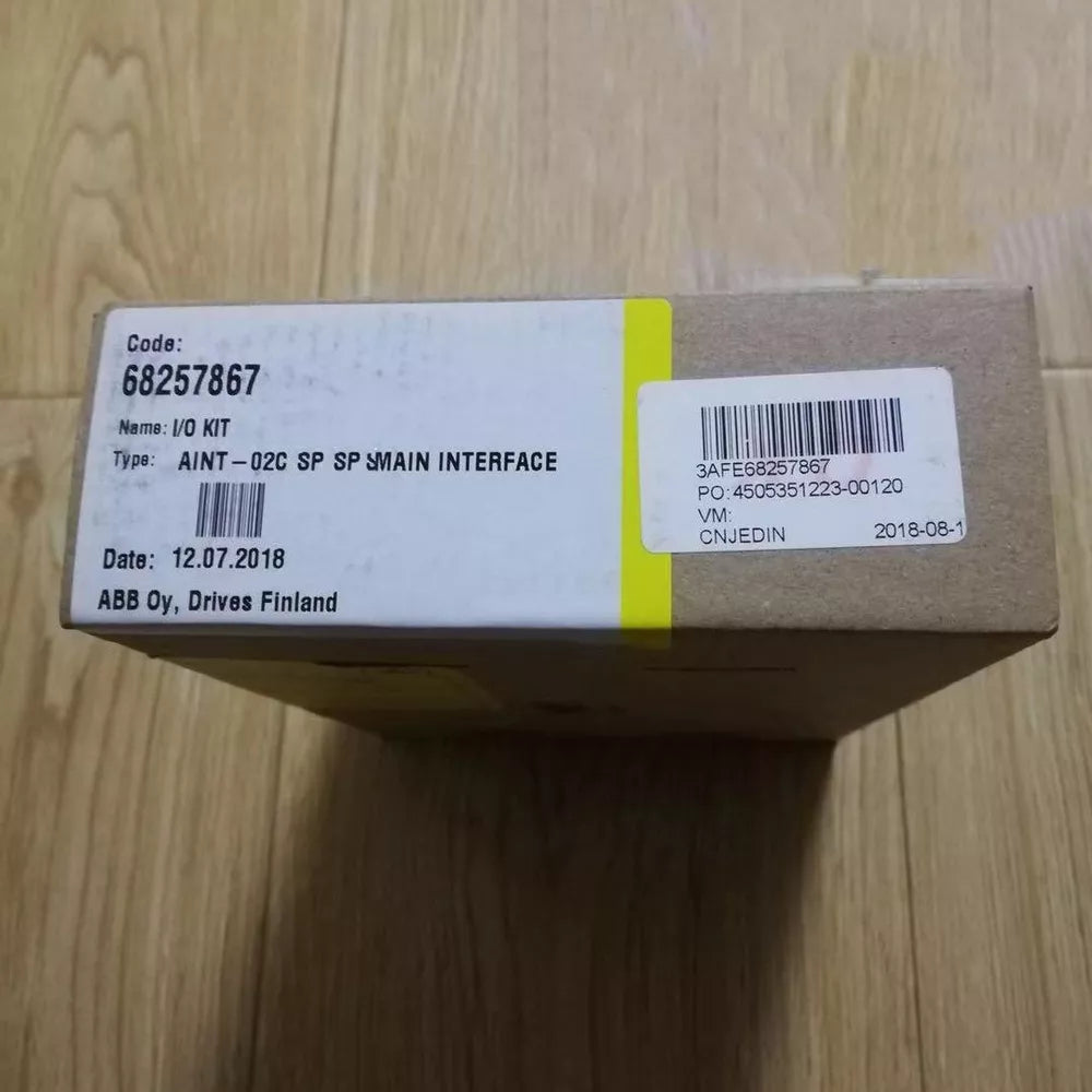 ABB AINT-02C SP Kit Main Interface frequency converter communication board in box, part number 68257867