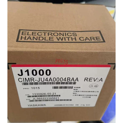 Yaskawa J1000 CIMR-JU4A0004BAA frequency drive, new condition, electronics handle with care.