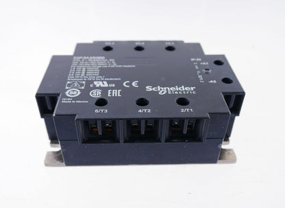 SCHNEIDER ELECTRIC SSP3A250BD 3 PHASE SSR SOLID STATE RELAY 50A