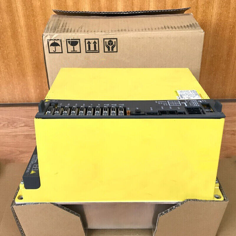 FANUC A06B-6164-H333#H580 Servo Amplifier, yellow industrial automation part, new in box, fast shipping.