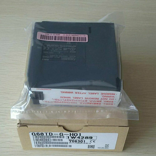 Mitsubishi Q68TD-G-H01 Input Module, new, sealed in plastic.