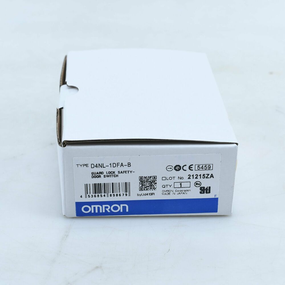OMRON D4NL-1DFA-B Guard Lock Safety-Door Switch in box, industrial automation part. Made in Japan, 1 PC.