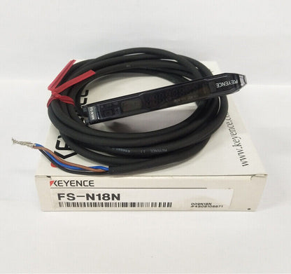 FSN18N 1PC New Keyence FS-N18N Fiber Sensor Amplifer In Box Free Shipping