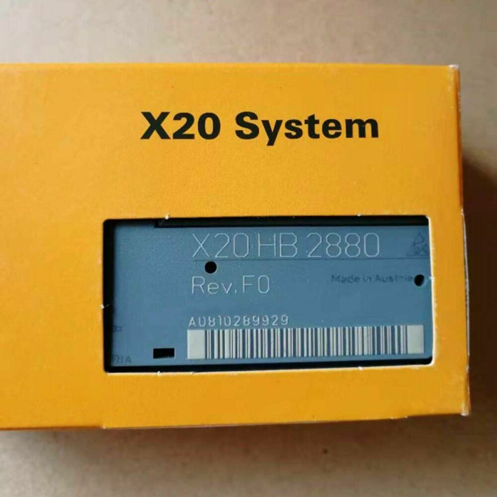 B&R X20 HB 2880 Bus Module, Rev.F0, new in box, industrial automation part