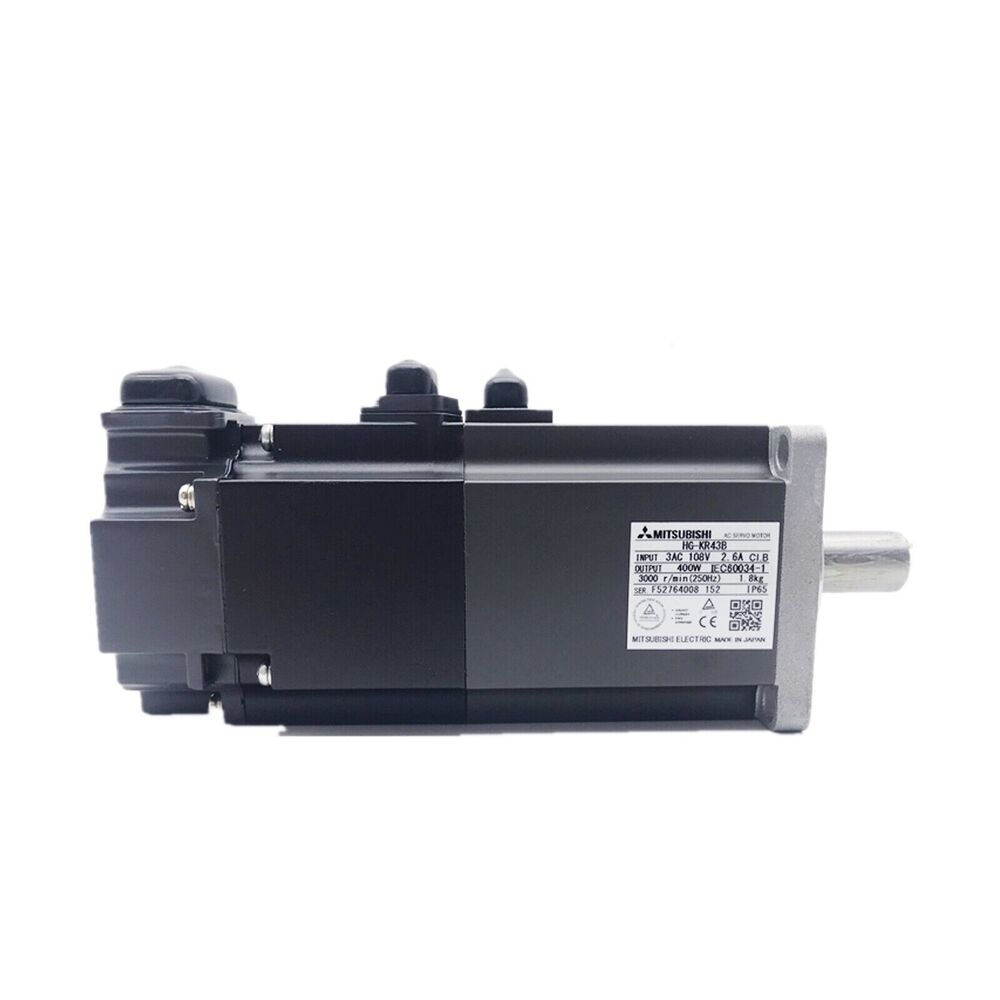 Mitsubishi HG-KR43B AC Servo Motor, industrial automation part, NEW IN BOX. 400W, 3000 r/min.