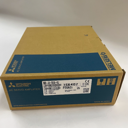 Mitsubishi MR-J4-100A-RJ AC Servo Amplifier in box, new. Industrial automation part.