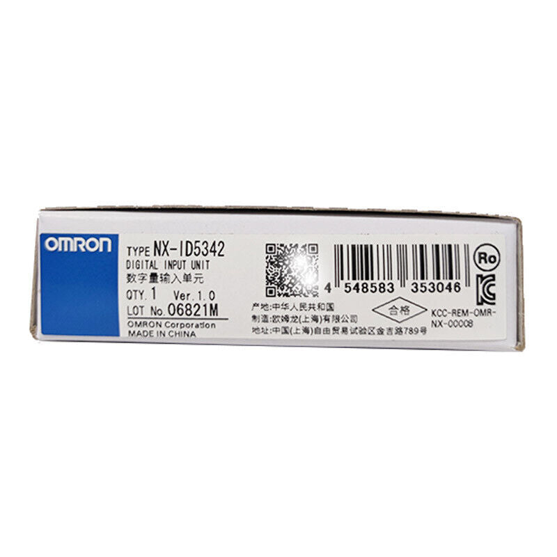 Omron NX-ID5342 Digital Input Unit box, industrial processor, made in China, US stock.
